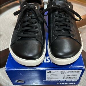 Birkenstock Men's Bend Low Sneakers Black, Size 43, regular width